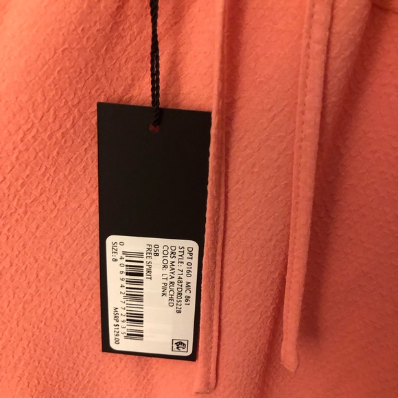 Gianni Bini Maya Ruched Tie Sweetheart Neck Sleeveless Sheath Thigh Pink Dress - Picture 2 of 3